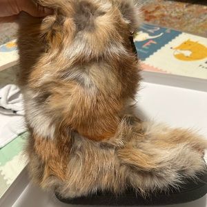 Brand New. Chloe Fur Moon boots.